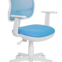 Кресло детское Бюрократ CH-W797/LB/TW-55 голубой в Сысерти - sysert.mebel24.online | фото 1