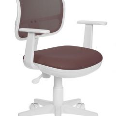 Кресло детское Бюрократ CH-W797/BR/TW-14C коричневый в Сысерти - sysert.mebel24.online | фото 1