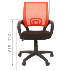 Кресло для оператора CHAIRMAN 696 black (ткань TW-11/сетка TW-05) в Сысерти - sysert.mebel24.online | фото 4
