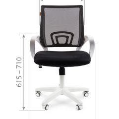 Кресло для оператора CHAIRMAN 696 white (ткань TW-10/сетка TW-05) в Сысерти - sysert.mebel24.online | фото 6