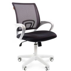 Кресло для оператора CHAIRMAN 696 white (ткань TW-12/сетка TW-04) в Сысерти - sysert.mebel24.online | фото