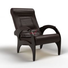 Кресло для отдыха Римини 19-К-В (экокожа/венге) ВЕНГЕ в Сысерти - sysert.mebel24.online | фото