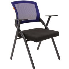Кресло для посетителей CHAIRMAN NEXX (ткань стандарт черный/сетка DW-61) в Сысерти - sysert.mebel24.online | фото 1