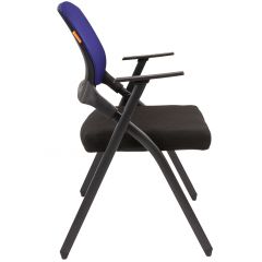 Кресло для посетителей CHAIRMAN NEXX (ткань стандарт черный/сетка DW-61) в Сысерти - sysert.mebel24.online | фото 3