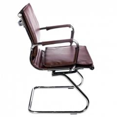 Кресло для посетителя Бюрократ CH-993-Low-V/Brown коричневый в Сысерти - sysert.mebel24.online | фото 2