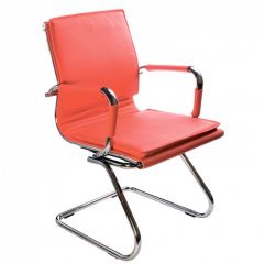Кресло для посетителя Бюрократ CH-993-Low-V/Red красный в Сысерти - sysert.mebel24.online | фото