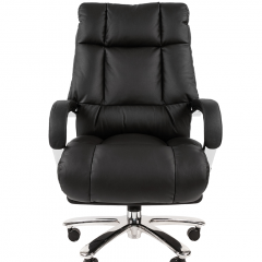 Кресло для руководителя CHAIRMAN  405 (ЭКО) Черное в Сысерти - sysert.mebel24.online | фото