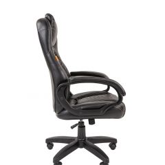 Кресло для руководителя  CHAIRMAN 432 (Экокожа черная) в Сысерти - sysert.mebel24.online | фото 3