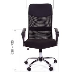 Кресло для руководителя CHAIRMAN 610 N (15-21 черный/сетка черный) в Сысерти - sysert.mebel24.online | фото 4