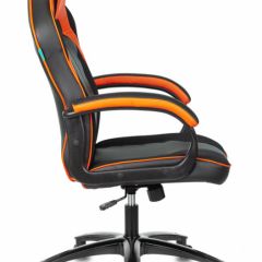 Кресло игровое Бюрократ VIKING 2 AERO ORANGE черный/оранжевый в Сысерти - sysert.mebel24.online | фото 3