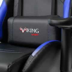 Кресло игровое Бюрократ VIKING 5 AERO BLUE черный/синий в Сысерти - sysert.mebel24.online | фото 7