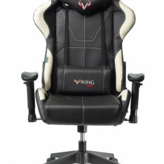 Кресло игровое Бюрократ VIKING 5 AERO WHITE черный/белый в Сысерти - sysert.mebel24.online | фото 3