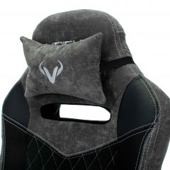 Кресло игровое Бюрократ VIKING 6 KNIGHT B FABRIC черный в Сысерти - sysert.mebel24.online | фото 6