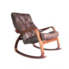 Кресло качалка Гранд 103-З-Ш Шоколад в Сысерти - sysert.mebel24.online | фото