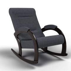 Кресло-качалка Венето 13-Т-ГР (тканьвенге) ГРАФИТ в Сысерти - sysert.mebel24.online | фото