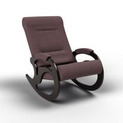 Кресло-качалка Вилла 11-Т-КМ (тканьвенге) КОФЕ С МОЛОКОМ в Сысерти - sysert.mebel24.online | фото