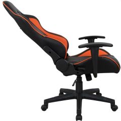 Кресло компьютерное BRABIX "GT Racer GM-100" (черное/оранжевое) 531925 в Сысерти - sysert.mebel24.online | фото 4