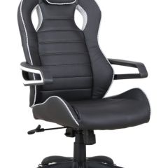 Кресло компьютерное BRABIX "Techno Pro GM-003" (черное/серое, вставки серые) 531814 в Сысерти - sysert.mebel24.online | фото