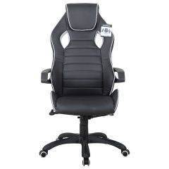 Кресло компьютерное BRABIX Techno Pro GM-003 (экокожа черное/серое, вставки серые) 531814 в Сысерти - sysert.mebel24.online | фото 5