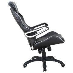 Кресло компьютерное BRABIX Techno Pro GM-003 (экокожа черное/серое, вставки серые) 531814 в Сысерти - sysert.mebel24.online | фото 6