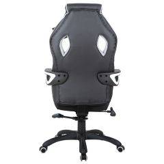 Кресло компьютерное BRABIX Techno Pro GM-003 (экокожа черное/серое, вставки серые) 531814 в Сысерти - sysert.mebel24.online | фото 8