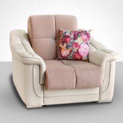 Кресло-кровать + Пуф Кристалл (ткань до 300) НПБ в Сысерти - sysert.mebel24.online | фото