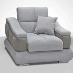 Кресло-кровать + Пуф Голливуд (ткань до 300) НПБ в Сысерти - sysert.mebel24.online | фото