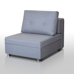 Кресло-кровать Реал 80 без подлокотников (Балтик Грей) в Сысерти - sysert.mebel24.online | фото