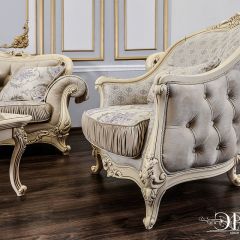 Кресло Мона Лиза (крем) в Сысерти - sysert.mebel24.online | фото 3