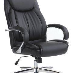 Кресло офисное BRABIX "Advance EX-575" (хром/экокожа/черное) 531825 в Сысерти - sysert.mebel24.online | фото 2