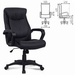 Кресло офисное BRABIX "Enter EX-511" (экокожа/черная) 530859 в Сысерти - sysert.mebel24.online | фото 1