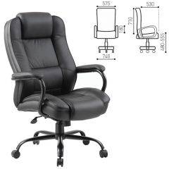Кресло офисное BRABIX "Heavy Duty HD-002" (экокожа/черное) 531829 в Сысерти - sysert.mebel24.online | фото