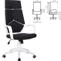 Кресло офисное BRABIX PREMIUM "Prime EX-515" (пластик белый, ткань, черное) 531812 в Сысерти - sysert.mebel24.online | фото 2