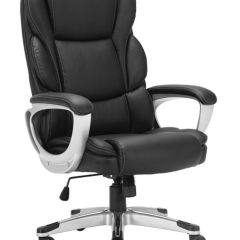 Кресло офисное BRABIX PREMIUM "Rest EX-555" (пружинный блок, экокожа, черное) 531938 в Сысерти - sysert.mebel24.online | фото
