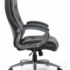Кресло офисное BRABIX PREMIUM "Strong HD-009" (экокожа черная, ткань серая) 531945 в Сысерти - sysert.mebel24.online | фото 3