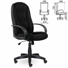 Кресло офисное BRABIX "Classic EX-685" (ткань E, черное) 532024 в Сысерти - sysert.mebel24.online | фото 2