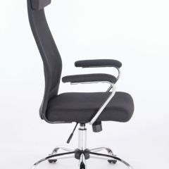 Кресло офисное BRABIX "Flight EX-540" (хром, черное) 531847 в Сысерти - sysert.mebel24.online | фото 3