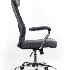 Кресло офисное BRABIX "Flight EX-540" (хром, ткань, сетка, серое) 531848 в Сысерти - sysert.mebel24.online | фото 3