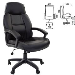 Кресло офисное BRABIX "Formula EX-537" (черное) 531388 в Сысерти - sysert.mebel24.online | фото 2