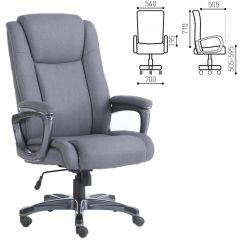 Кресло офисное BRABIX "Solid HD-005" (ткань/серое) 531823 в Сысерти - sysert.mebel24.online | фото