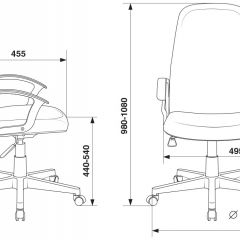 Кресло руководителя Бюрократ CH-808LT/#G серый 3C1 в Сысерти - sysert.mebel24.online | фото 4