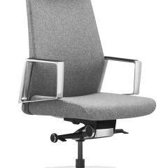 Кресло руководителя Бюрократ _JONS/CASHGREY серый в Сысерти - sysert.mebel24.online | фото