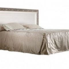 Кровать 2-х спальная (1,8 м) Тиффани штрих-лак/серебро с подъемным механизмом (ТФКР180-1[3]) в Сысерти - sysert.mebel24.online | фото