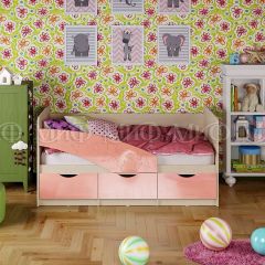 Кровать Бабочки (Розовый металлик) 1800 в Сысерти - sysert.mebel24.online | фото