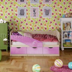 Кровать Бабочки (Сиреневый металлик) 1800 в Сысерти - sysert.mebel24.online | фото
