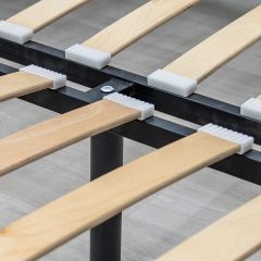 Кровать двойная Оливия 160 + ортопед. основание в Сысерти - sysert.mebel24.online | фото 14