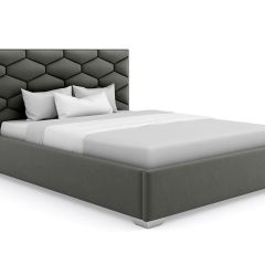 Кровать Коралл интерьерная +основание (160х200) в Сысерти - sysert.mebel24.online | фото 9