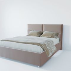 Кровать Корсика с ПМ 1600 (велюр серый) в Сысерти - sysert.mebel24.online | фото 2