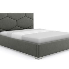 Кровать Кристи интерьерная +основание (120х200) в Сысерти - sysert.mebel24.online | фото 9