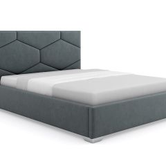Кровать Кристи интерьерная +основание (120х200) в Сысерти - sysert.mebel24.online | фото 10